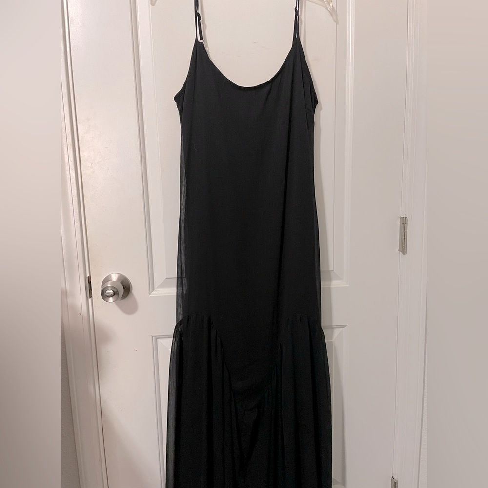 Heart Soul Black Spaghetti Strap Dress